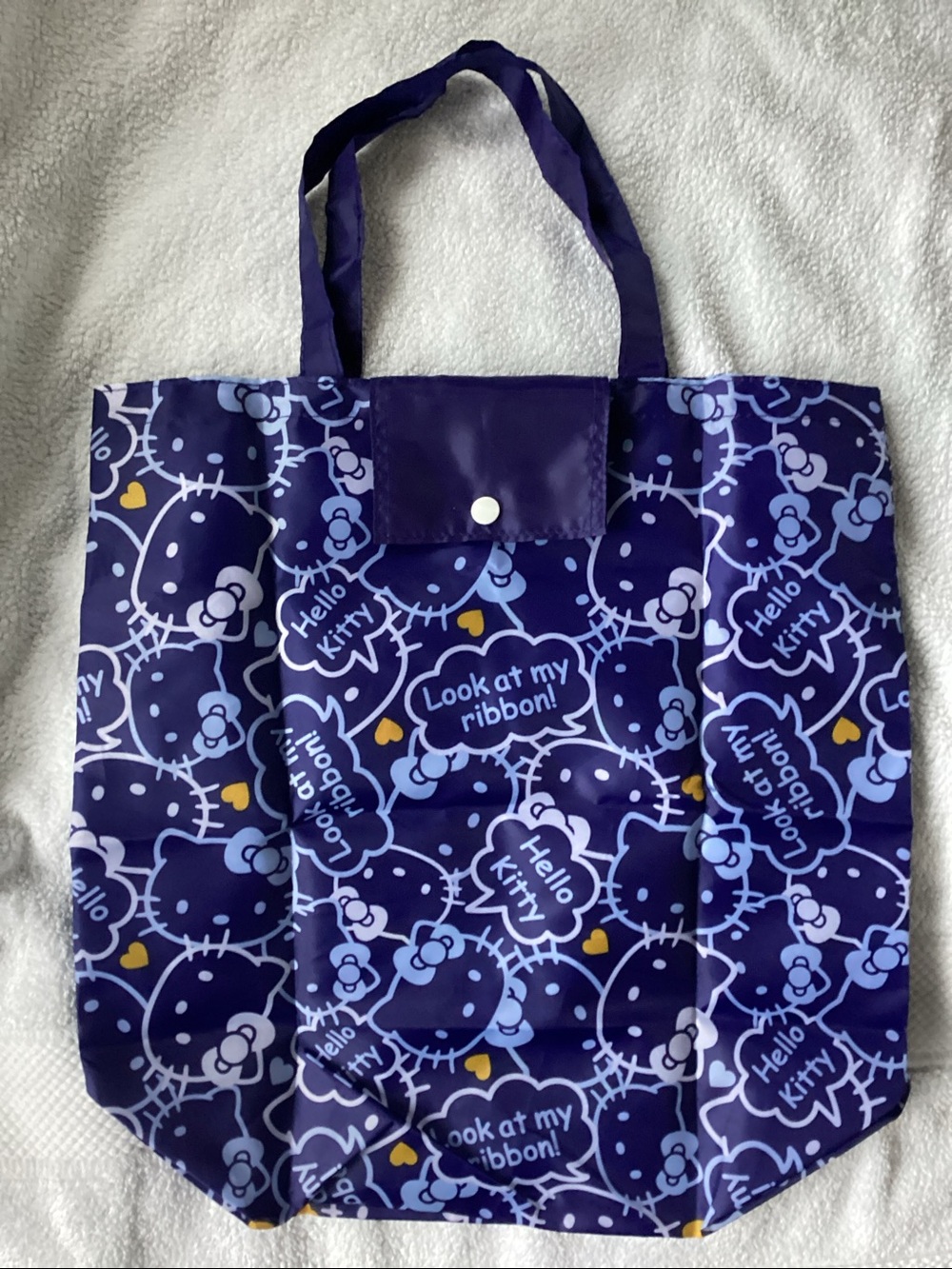 NWOT Hello Kitty Nylon Reusable Tote